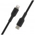 Belkin CAA004BT2MBK cable de conector Lightning 2 m Negro (Espera 4 dias)