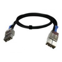QNAP CAB-PCIE10M-8644-8X cable Serial Attached SCSI (SAS) 1 m Negro (Espera 4 dias)