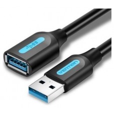 CABLE ALARGADOR USB 3.0 M/H 5 M NEGRO VENTION (Espera 4 dias)