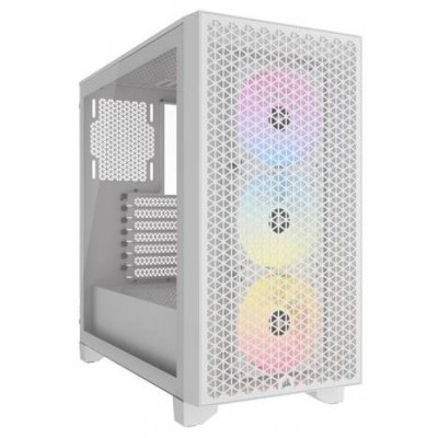 CAJA ATX SEMITORRE CORSAIR 3000D ARGB AIRFLOW CRISTAL