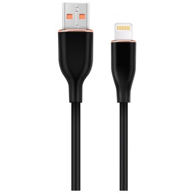 CABLE DE CARGA Y DATOS GEMBIRD DE SILICONA PREMIUM DE 8 CLAVIJAS 1,5 M NEGRO