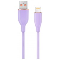 CABLE DE CARGA Y DATOS GEMBIRD DE SILICONA PREMIUM DE 8 CLAVIJAS 1,5 M VIOLETA