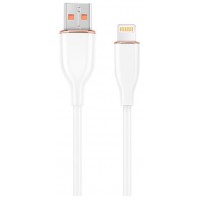 CABLE DE CARGA Y DATOS GEMBIRD DE SILICONA PREMIUM DE 8 CLAVIJAS 1,5 M BLANCO