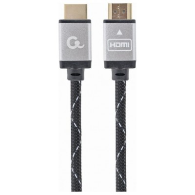 CABLE TRENZADO HDMI 2.0 4K 60HZ GEMBIRD SELECT PLUS CON ETHERNET 7.5M NEGRO