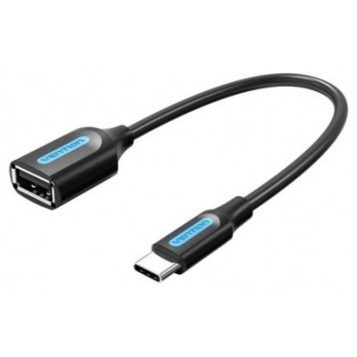 CONVERSOR USB-C/M A USB-A/H 0.15 M NEGRO VENTION (Espera 4 dias)