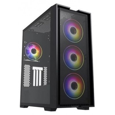 CHASIS HIDITEC ATX GAMING H2 AIR ARGB BLACK E-ATX