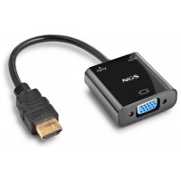 ADAPTADOR HDMI A SVGA + AUDIO FULL HD + CABLE DE ALIMENTACION CHAMALEON NGS (Espera 4 dias)