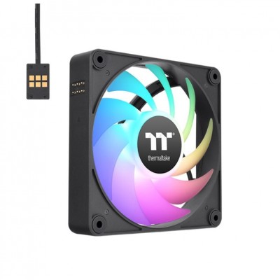 VENTILADOR MAGNETICO DE CAJA THERMALTAKE CT120 EX ARGB 3XVENT NEGRO-SX12 VENTILADOR MAGNETICO DE CAJA THERMALTAKE CT120 EX ARGB 3XVENT NEGRO