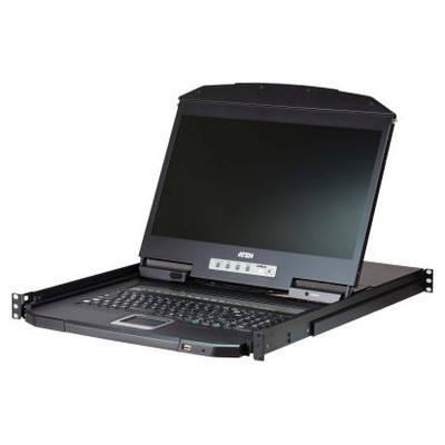 Aten CL3116 consola de rack 47 cm (18.5") 1366 x 768 Pixeles Metal, De pl&aacute;stico Negro 1U (Espera 4 dias)
