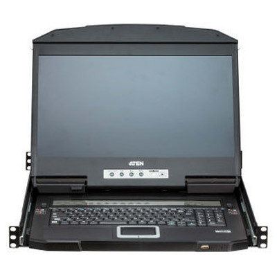 ATEN Consola LCD panorámica multiview dual rail con switch KVM integrado HDMI USB de 4 puertos (Espera 4 dias)-SX20,823 ATEN Consola LCD panorámica multiview dual rail con switch KVM integrado HDMI USB de 4 puertos (Espera 4 dias)