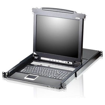 Aten CL5708N interruptor KVM Montaje en rack Negro (Espera 4 dias)-SX5,117 Aten CL5708N interruptor KVM Montaje en rack Negro (Espera 4 dias)