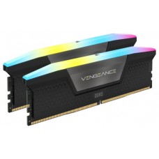 DDR5 32 GB(2X16KIT) 6000 VENGEANCE RGB BLACK CORSAIR (Espera 4 dias)
