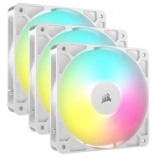 VENTILADOR AUXILIAR RS120 A-RGB 120MM WHITE TRIPLE PACK CORSAIR (Espera 4 dias)