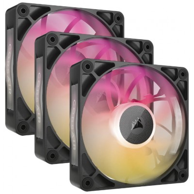 VENTILADOR AUXILIAR RX120 ICUE LINK MAX RGB 120MM BLACK TRIPLE PACK CORSAIR (Espera 4 dias)