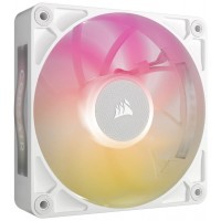VENTILADOR AUXILIAR RX120 ICUE LINK MAX RGB 120MM WHITE SINGLE PACK CORSAIR (Espera 4 dias)