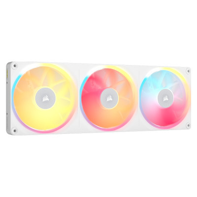 VENTILADOR CAJA CORSAIR LX RGB SERIES ICUE LINK LX360 RGB WHITE 360MM RGB FAN TRIPLE FAN CO-9051066-WW (Espera 4 dias)