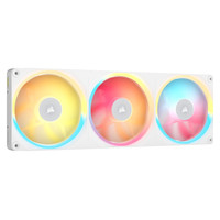 VENTILADOR CAJA CORSAIR LX-R RGB SERIES ICUE LINK LX360-R RGB WHITE 360MM RGB FAN TRIPLE FAN CO-9051068-WW (Espera 4 dias)