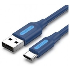 CABLE USB-A A USB-C 1 M AZUL VENTION (Espera 4 dias)