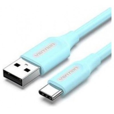 CABLE USB-A A USB-C 1 M AZUL VENTION (Espera 4 dias)