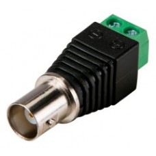 SAFIRE Conector - BNC para crimpar-Compatible con RG59 - 25 mm (Fo) - 10 mm (An)-5g. 10 conectores