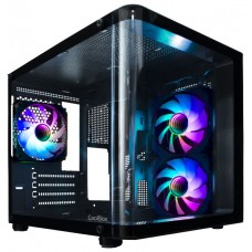 CAJA MICROATX GM100 VISION A-RGB NEGRO COOLBOX (Espera 4 dias)