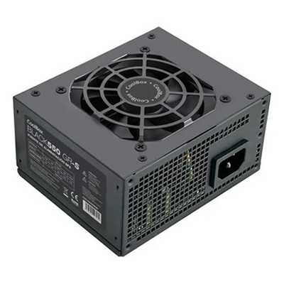 CoolBox Fuente Alim. SFX BLACK550 GR-S 550W Negra-SX3 CoolBox Fuente Alim. SFX BLACK550 GR-S 550W Negra