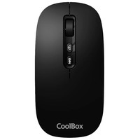 RATON COOLBOX W02-IA 1.600DPI INALAMBRICO NEGRO (Espera 4 dias)