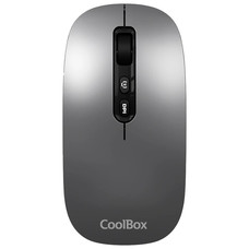 Coolbox Ratón W02-IA Inalámbrico RF+BT Gris-SX2 Coolbox Ratón W02-IA Inalámbrico RF+BT Gris
