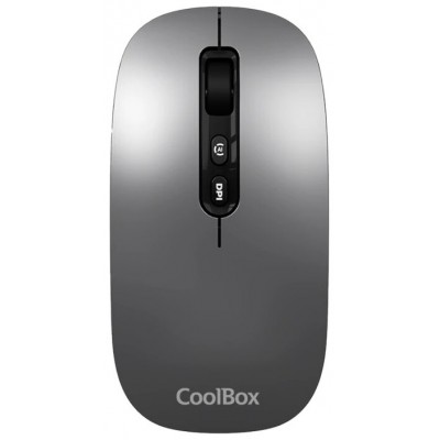 RATON COOLBOX INALAMBRICO W02 IA GRIS RECARGABLE