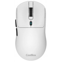 RATON COOLBOX INALAMBRICO GAMING W03 WHITE RECARGABLE