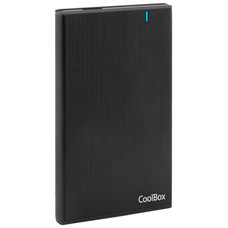 CoolBox Carcasa HDD/SSD 2.5" Slim A2540 Alum.Negro-SX4 CoolBox Carcasa HDD/SSD 2.5" Slim A2540 Alum.Negro