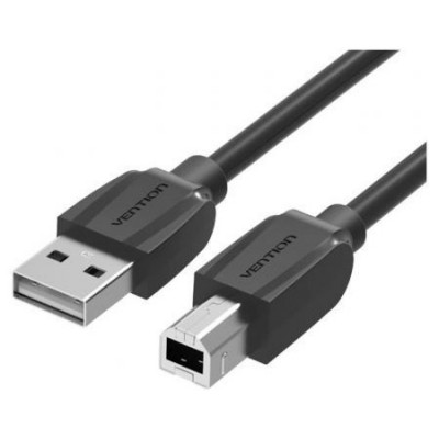 CABLE USB 2.0 IMPRESORA TIPO USB A/M-B/M 1 M NEGRO VENTION (Espera 4 dias)