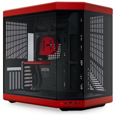 CAJA ATX SEMITORRE HYTE Y70 ROJA CS-HYTE-Y70-BR