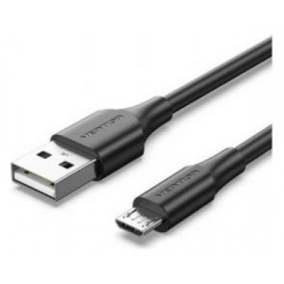 CABLE USB 2.0 A MICRO USB 0.25 M NEGRO VENTION (Espera 4 dias)