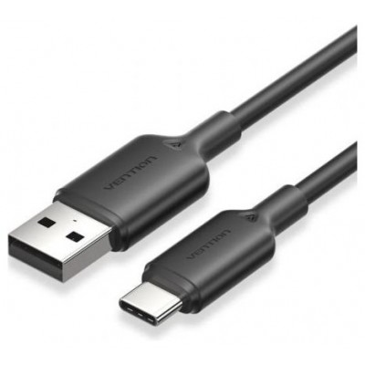 CABLE USB-C A USB-A 1 M NEGRO VENTION (Espera 4 dias)