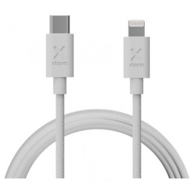 CABLE GO2 USB-C A LIGHTNING 1M BLANCO XTORM (Espera 4 dias)