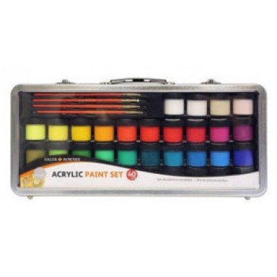 SET SIMPLY COLOR ACRÍLICO STARTER 40 UDS. DALER ROWNEY D126500910 (Espera 4 dias)