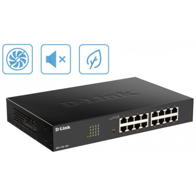 SWITCH D-LINK 16P DGS-1100-16V2 10/100/1000 16XGB