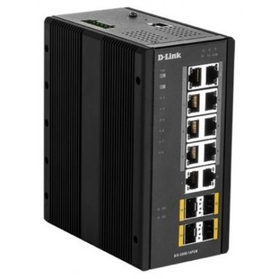 SWITCH INDUSTRIAL D-LINK DIS-300G-14PS 8P POE + 4P