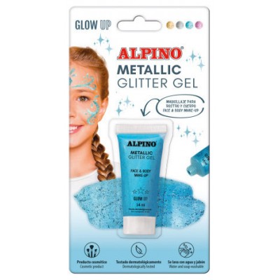 BLÍSTER MAQUILLAJE CON COLOR Y PURPURINA GLITTER AZUL ALPINO DL000603 (Espera 4 dias)