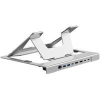 CONCEPTRONIC DONN35S Soporte para portatil con estacion de acoplamiento USB-C 7 en 1 (MST, 2x HDMI 4K60Hz, GbE, USB-C 5 Gbps, 2x USB-A 5 Gbps, USB PD 100W) DONN-78SX CONCEPTRONIC DONN35S Soporte para portatil con estacion de acoplamiento USB-C 7 en 1 (MST, 2x HDMI 4K60Hz, GbE, USB-C 5 Gbps, 2x USB-A 5 Gbps, USB PD 100W) DONN