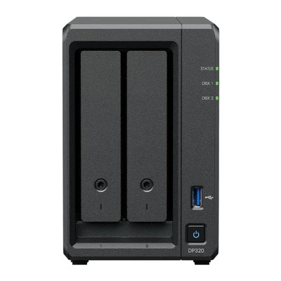 Synology DP320 NAS 2xGbE i/2xHDD 8TB 2-Bay-SX312 Synology DP320 NAS 2xGbE i/2xHDD 8TB 2-Bay
