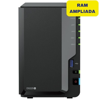 NAS SYNOLOGY DS225 PLUS 6G-DU123 NAS SYNOLOGY DS225 PLUS 6G