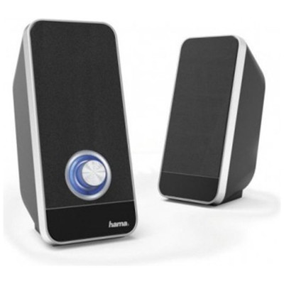 ALTAVOCES 2.0 HAMA SONIC LS-206 JACK 3.5mm ALIMENTADO-SX3 ALTAVOCES 2.0 HAMA SONIC LS-206 JACK 3.5mm ALIMENTADO