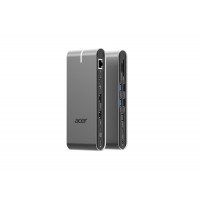 Acer HP.DSCAB.022 base para port&aacute;til y replicador de puertos Al&aacute;mbrico USB 3.2 Gen 1 (3.1 Gen 1) Type-C Plata (Espera 4 dias)