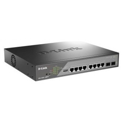 SWITCH GESTIONABLE D-LINK DSS-200G-10MPP/E POE+ POE++