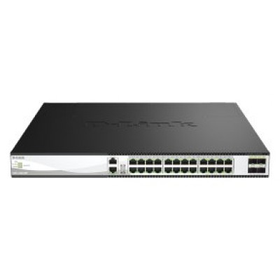 SWITCH GESTIONABLE L3 D-LINK STACKABLE DXS-3130-28P