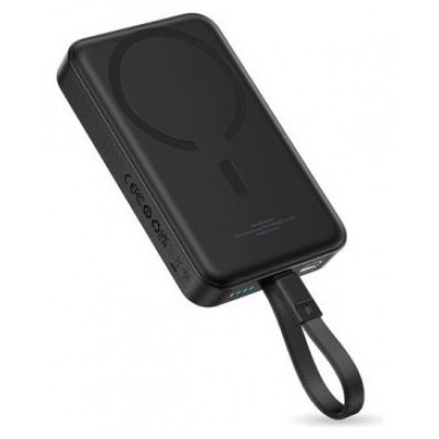 OS-BASEUS ENERFILL FM11 MAGNETIC POWER BANK WITH BUILT-IN USB CABLE 10000MAH 30W MOON WHITE (Espera 4 dias)-SX16 OS-BASEUS ENERFILL FM11 MAGNETIC POWER BANK WITH BUILT-IN USB CABLE 10000MAH 30W MOON WHITE (Espera 4 dias)