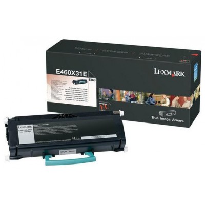 LEXMARK E-460 Toner Retornable Negro extra Alto rendimiento CORPORATIVO