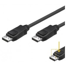 CABLE DISPLAYPORT V1.2 RESOLUCION 4K A 60HZ 2 METROS COBRE